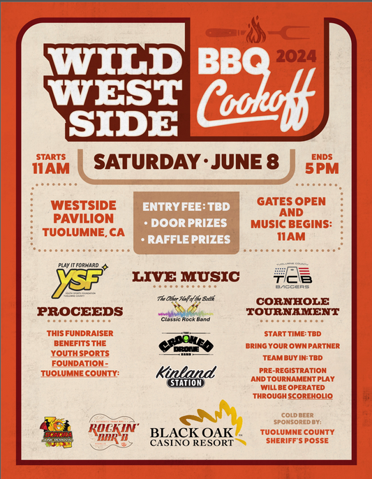 Wild Westside BBQ Cookoff SPONSORSHIP